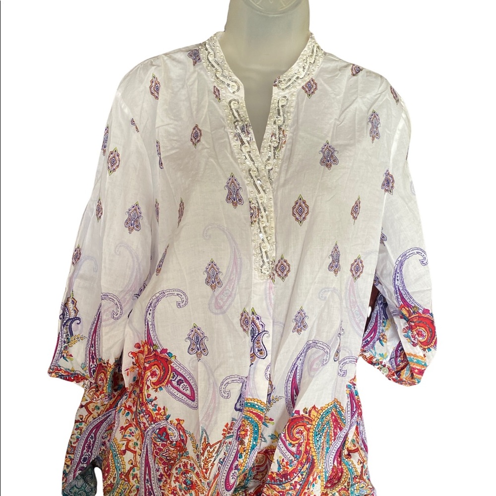 Chico’s lightweight hippy boho long sleeve